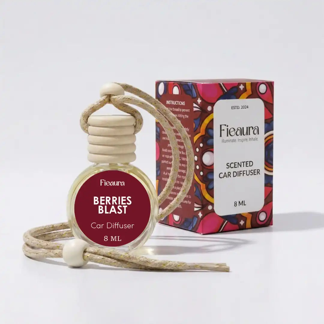 berries blast Hanging Car Diffuser With Box
