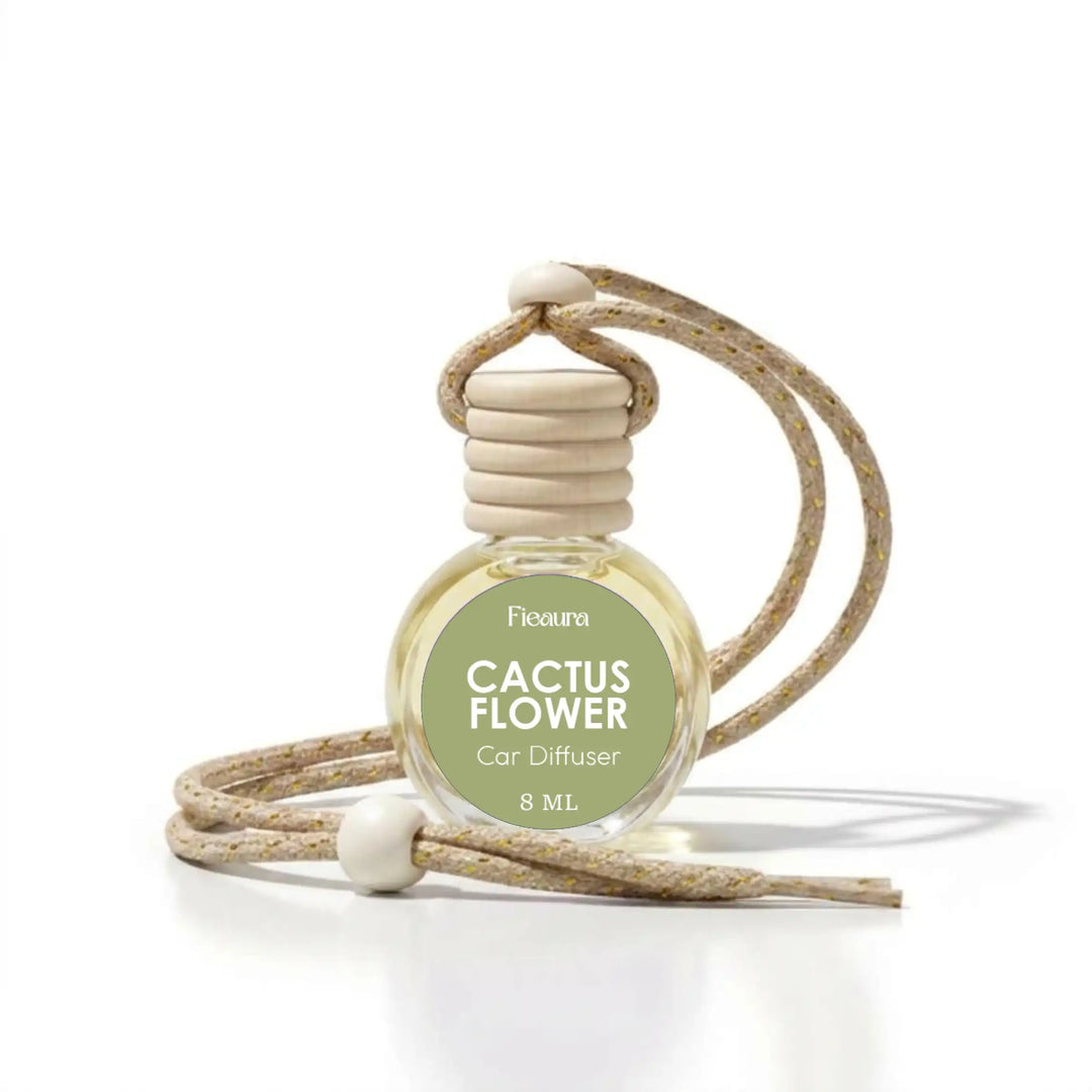 cactus flower hanging car diffuser