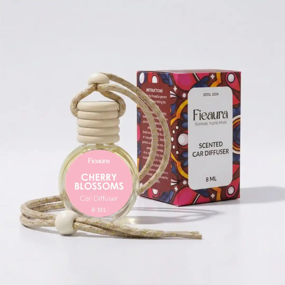 cherry blossom Hanging Car Diffuser With Box
