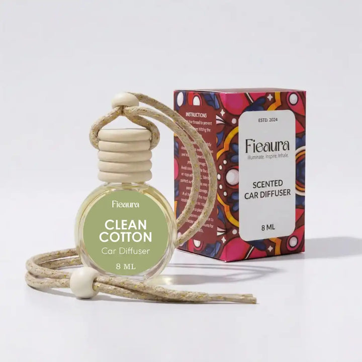 clean cotton Hanging Car Diffuser With Box