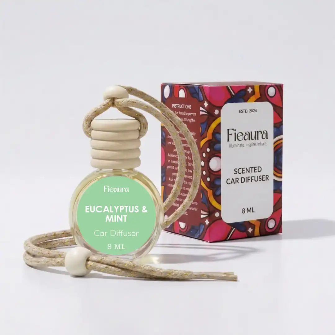 eucalyptus mint Hanging Car Diffuser With Box