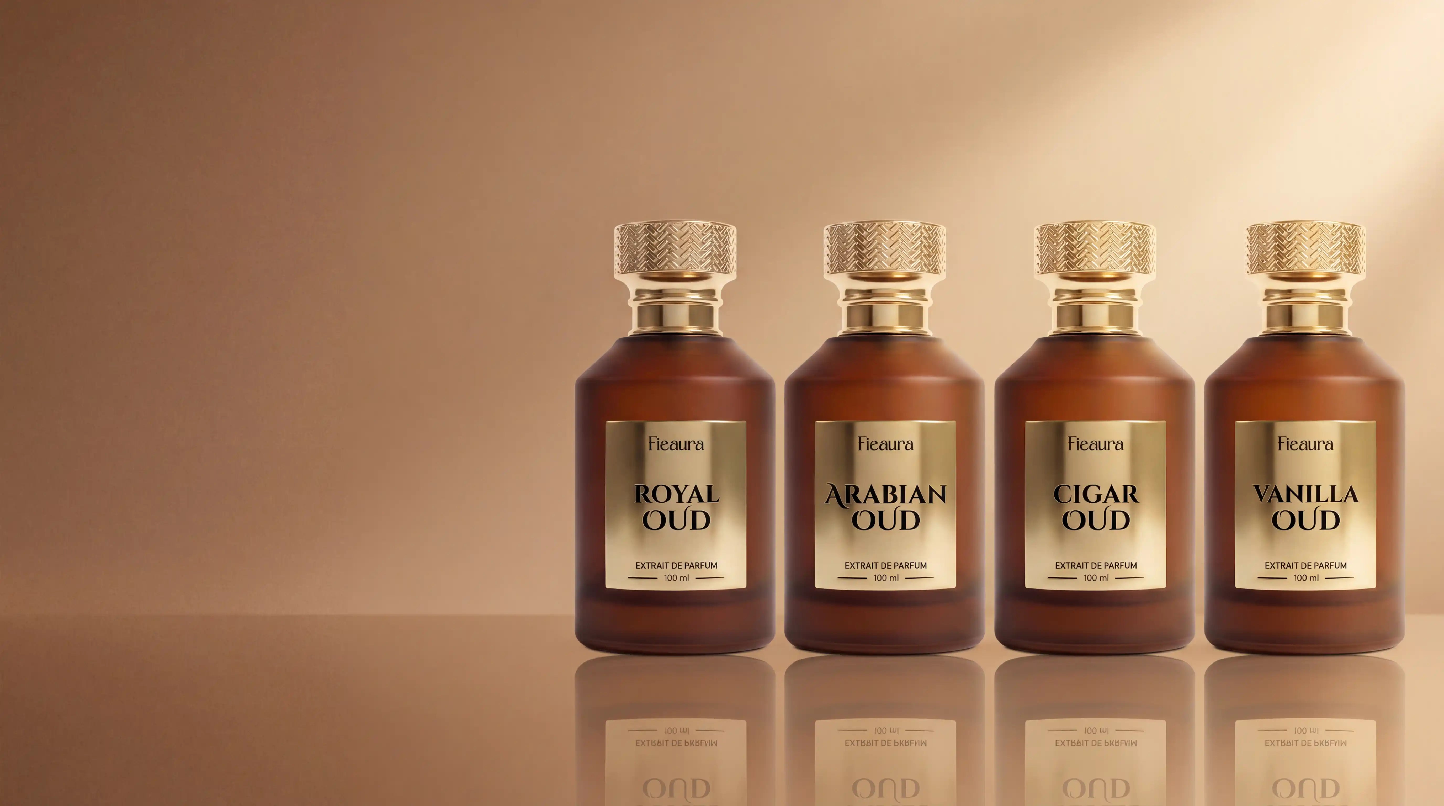 Fieaura Perfume Bottles Banner Image