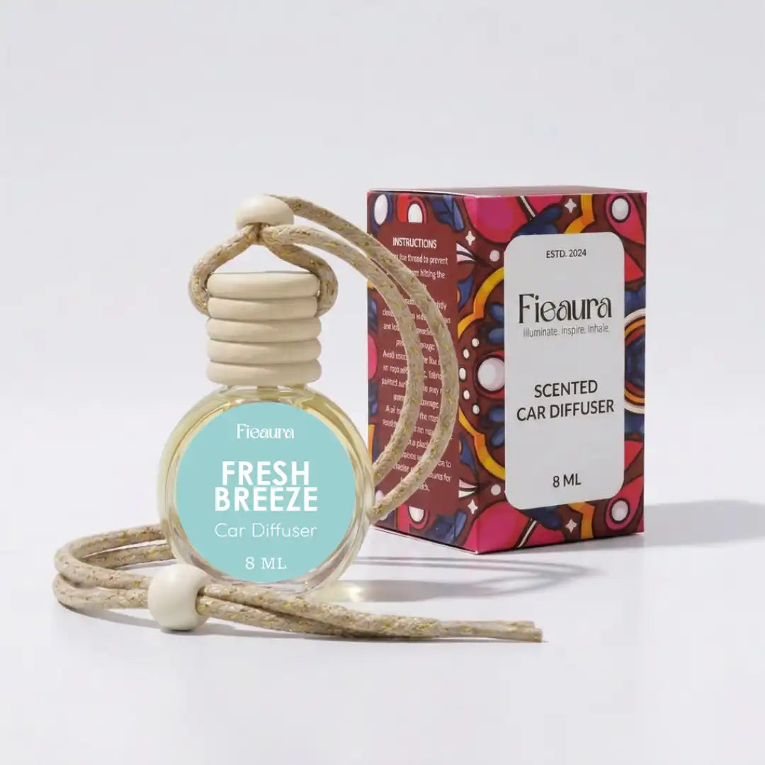 fresh breeze Hanging Car Diffuser With Box