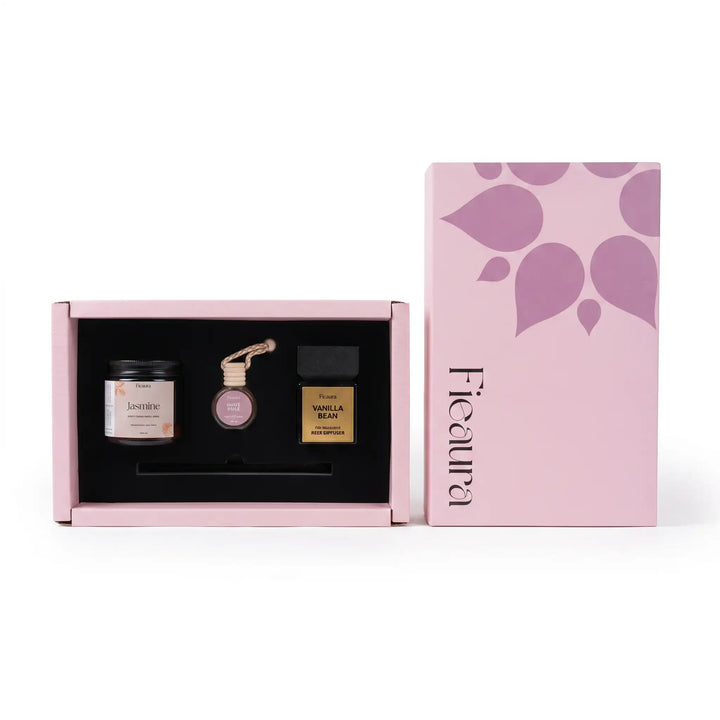 Gift Box For Her - Candle + Car + Room Diffuser