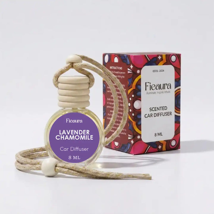 lavender chamomile Hanging Car Diffuser With Box