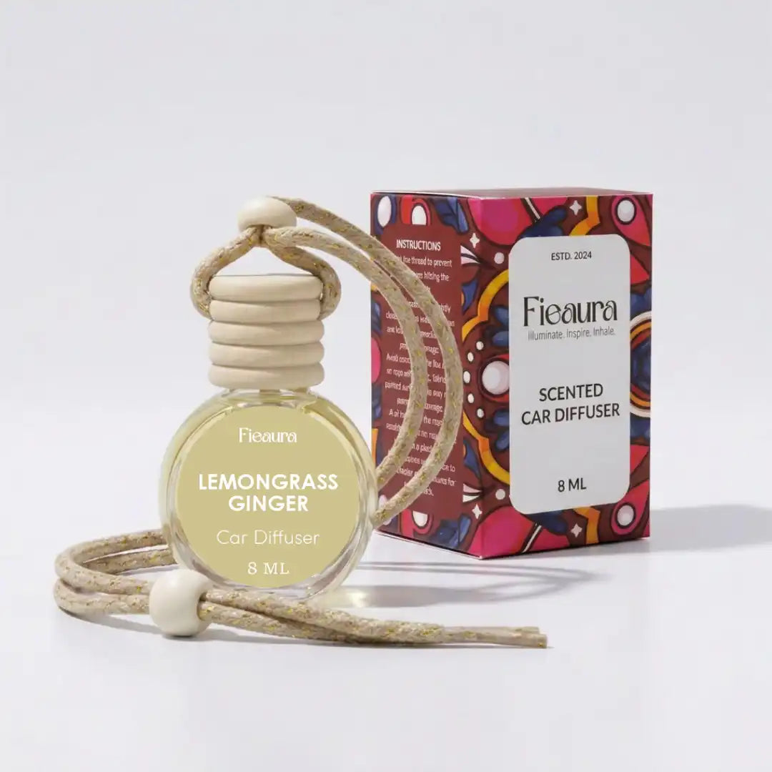 lemongrass ginger Hanging Car Diffuser With Box