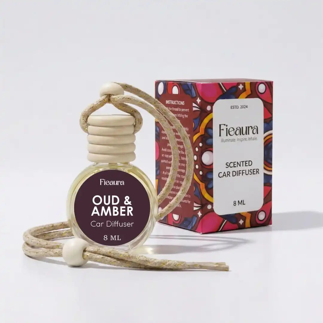 oud amber Hanging Car Diffuser With Box