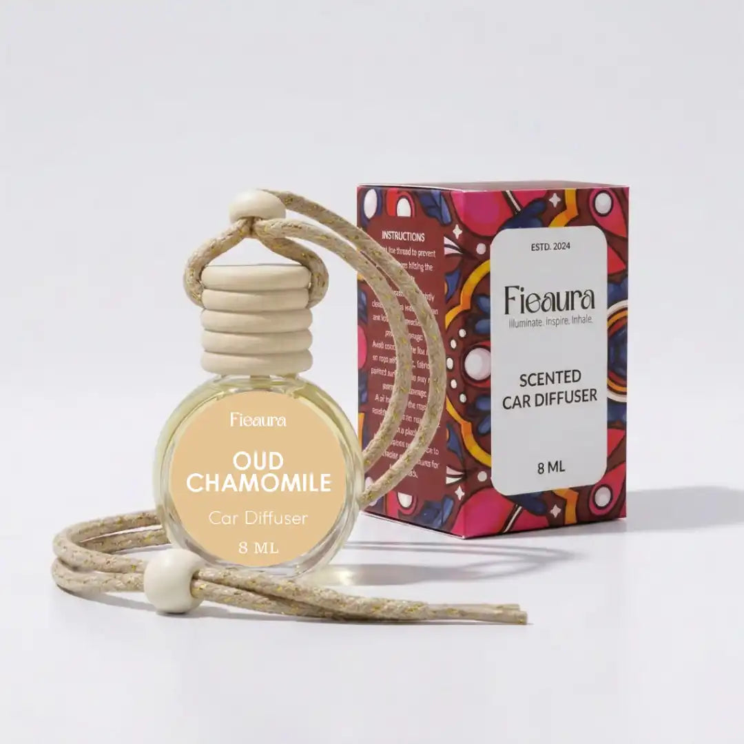 oud chamomile Hanging Car Diffuser With Box