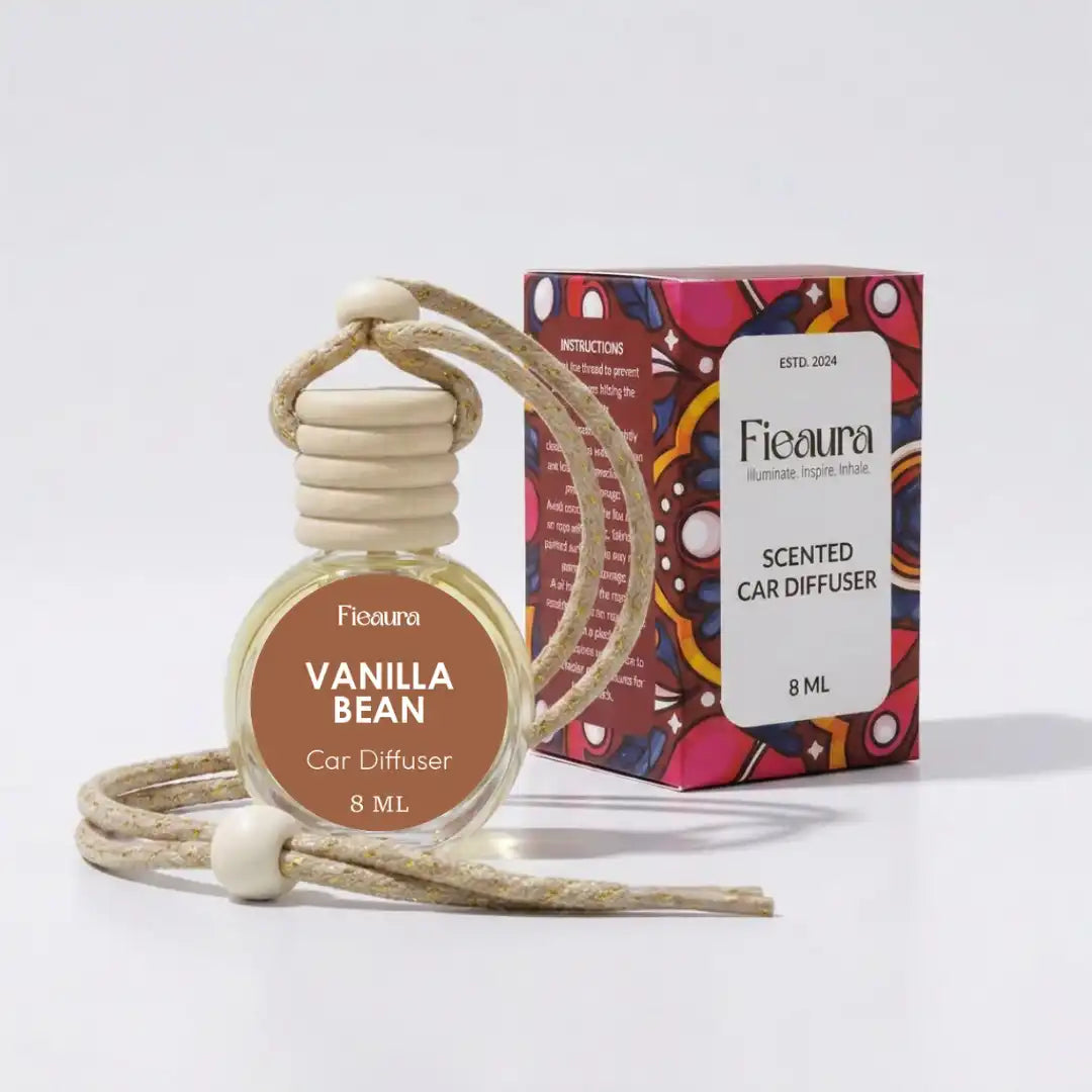 vanilla bean Hanging Car Diffuser With Box