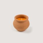 Handcrafted Clay Pot Scented Candle