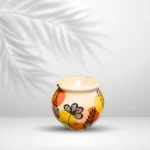 Blooming Sunset Handmade Pot Scented Candle