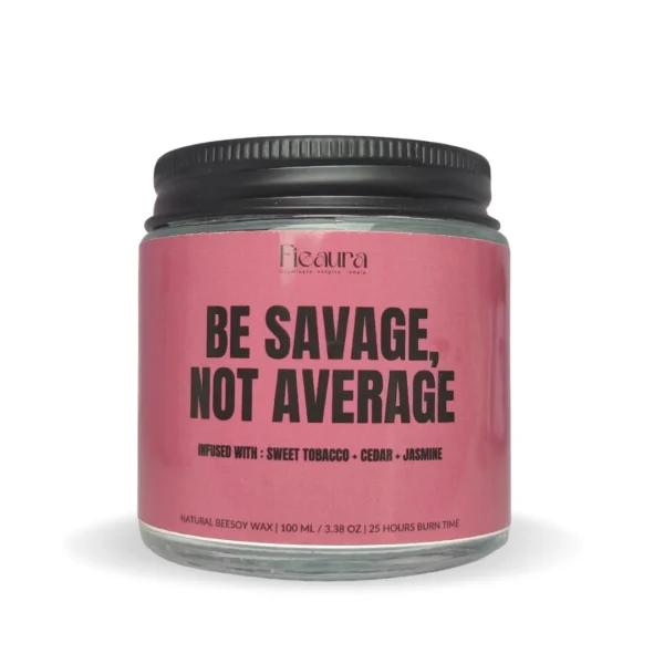 be-savage-not-average-scented-candle