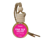 Pink Silk & Velvet - Natural Hanging